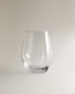 Pack of rounded glass tumblers (pack of 3)