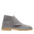 Clarks Desert Boot 26169941 Mens Gray Suede Lace Up Chukkas Boots