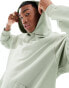 ASOS DESIGN unisex oversized hoodie in washed grey