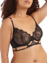 Bluebella 298414 Women's Lumi Bra, In Color Black, in Size 34D