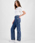 Women's Star High Rise Straight Leg Jeans