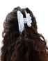 SUI AVA marble hair claw clip in blue