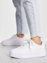 Puma Cali Dream chunky trainers in triple white