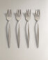 Fork with thin handle (pack of 4)