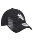 Men's Black Chicago White Sox Active Dash Mark 39THIRTY Flex Hat