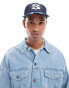 ASOS DESIGN denim cap with contrast stitch