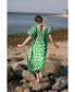 Green Imagination Midi Dress