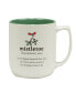 Christmas Fun Green Sayings 16 oz Mugs Set of 6