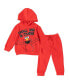 Elmo Cookie Monster Boy's Fleece Pullover Hoodie and Pants Outfit Set Toddler