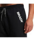 Men's Black Wordmark Fleece Shorts