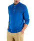 Men's Button Mock Neck Sweater, Created for Macy's