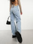 Cotton:On loose straight leg jeans in vintage washed blue