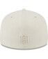 Men's Cream Las Vegas Raiders Color Pack 59FIFTY Fitted Hat