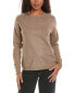 Renuar Rhinestone Sweater Women's Brown Xs