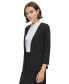 Women's 3/4-Sleeve Open-Front Blazer