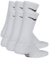 Big Kids' Cushioned Crew Socks, 6 Pairs