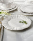 Chloe 16 Piece White Dinnerware Set