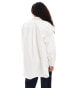 Lee Jeans relaxed overshirt in white