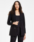 Women's Faux Double-Breasted Boyfriend Jacket, Created for Macy's