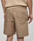 Men's Drawstring Bermuda Shorts