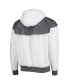 Men's White Colorado Buffaloes Windrunner Raglan Full-Zip Hoodie Jacket