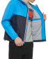 Men's Stretch Hooded Zip-Front Rain Jacket