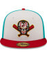 Men's White, Red Veleros De Columbus Copa De La Diversion 59Fifty Fitted Hat