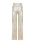 Women's Metallic Straight Leg Jeans