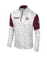 Men's Camo Mississippi State Bulldogs OHT Military-Inspired Appreciation Tomahawk Quarter-Zip Windshirt