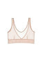 Else 271549 Woman Powder Bare Soft Sporty Bra Size Small