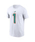 Men's Tua Tagovailoa White Miami Dolphins Player Name and Number T-shirt