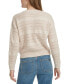 Petite Cotton Textured Pointelle Sweater