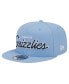 Men's Light Blue Memphis Grizzlies Evergreen Script Side Patch 9FIFTY Snapback Hat