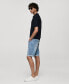 Men's Denim Bermuda Shorts