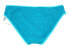 Becca Rebecca Virtue Women Swimwear Teal Crochet Bikini Hipster Bottom Size S