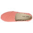 TOMS Alpargata Slip On Womens Pink Flats Casual 10017742T