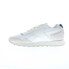 Reebok Glide Mens White Synthetic Lace Up Lifestyle Sneakers Shoes 9.5