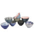 Ooh LaLa Mix and Match 23 Ounce Bowls, Set of 8