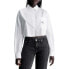 CALVIN KLEIN JEANS Label Cropped long sleeve T-shirt