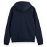 SCOTCH & SODA Essential Logo Badge full zip sweatshirt