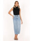 Dana Denim Midi Skirt