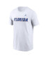 Men's White Florida Gators Primetime Evergreen Wordmark T-Shirt