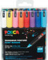 Posca Uni-Ball uni POSCA PC-1MR - 16 pcs - 16 Stück(e) - Schwarz - Blau - Gold - Grün - Orange - Pink - Rot - Silber - Violett - Weiß - Gelb - Rundspitze - Mehrfarbig - Schwarz - 0,7 mm