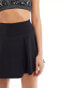 ASOS 4505 Court tennis flippy skirt with inner short in black