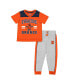 Toddler Boys and Girls Orange, Heather Gray Syracuse Orange Ka-Boot-It Jersey and Pants Set