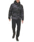 Men's Chevron Stretch Jacket With Sherpa Lined Hood