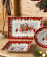 Toys Fantasy Santa Square Plate