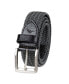 Men's Two-Tone Stretch Braided Web Belt