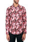 Men's Regular-Fit Non-Iron Performance Stretch Abstract Floral Button-Down Shirt