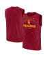 Men's Cardinal USC Trojans Primetime Legend Lock Up Performance Muscle Tank Top